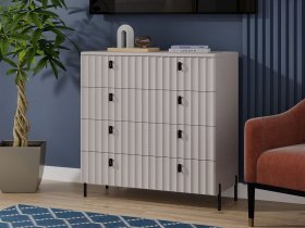 Комод «Тиффани» - 407.003.000 (кашемир/кашемир матовый) в Ярково - yarkovo.mebel-nsk.ru | фото