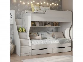 Кровать двухъярусная Каприз-22 КПР.22 в Ярково - yarkovo.mebel-nsk.ru | фото
