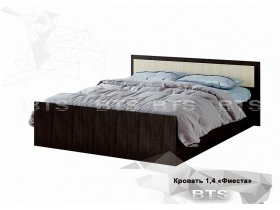 Кровать двуспальная 1,4м Фиеста (BTS) в Ярково - yarkovo.mebel-nsk.ru | фото