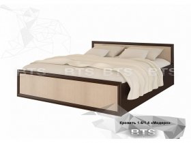 Кровать двуспальная 1,4м Модерн (BTS) в Ярково - yarkovo.mebel-nsk.ru | фото