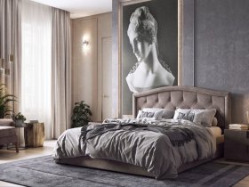 Кровать двуспальная 1,8м Верона-2 в Ярково - yarkovo.mebel-nsk.ru | фото