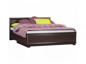 Кровать двуспальная с подъемным механизмом Верди СБ-1463/1 в Ярково - yarkovo.mebel-nsk.ru | фото