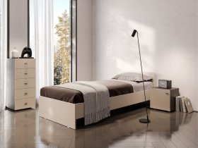 Кровать односпальная 0,9м Гиза в Ярково - yarkovo.mebel-nsk.ru | фото