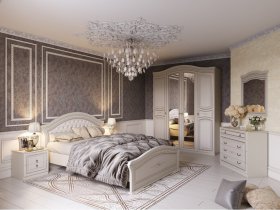 Модульная спальня Николь (Мебельград) в Ярково - yarkovo.mebel-nsk.ru | фото