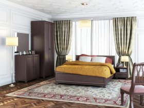 Модульная спальня Верди в Ярково - yarkovo.mebel-nsk.ru | фото