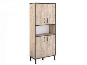 Шкаф для документов Шк050.0 Гермес лофт (дуб крафт серый) в Ярково - yarkovo.mebel-nsk.ru | фото