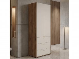 Шкаф двухстворчатый c ящиками Орма в Ярково - yarkovo.mebel-nsk.ru | фото