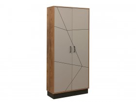 Шкаф двухстворчатый комбинированный для одежды Гамма  54.14 в Ярково - yarkovo.mebel-nsk.ru | фото