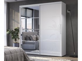 Шкаф-купе Крафт-6 2,0м (белый) в Ярково - yarkovo.mebel-nsk.ru | фото