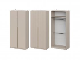 Шкаф ШК-100 Эккервуд (меланж) в Ярково - yarkovo.mebel-nsk.ru | фото