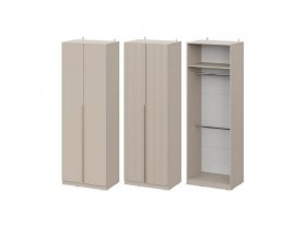 Шкаф ШК-75 Эккервуд (меланж) в Ярково - yarkovo.mebel-nsk.ru | фото
