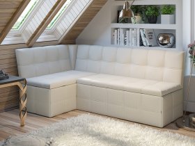 Скамья угловая со спальным местом «Домино» (кашемир) в Ярково - yarkovo.mebel-nsk.ru | фото