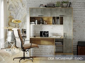Стол письменный  Техно в Ярково - yarkovo.mebel-nsk.ru | фото